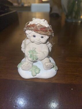 1995 Dreamsicles “Irish Eyes” Cast Art Signed Angel Figurine DC322